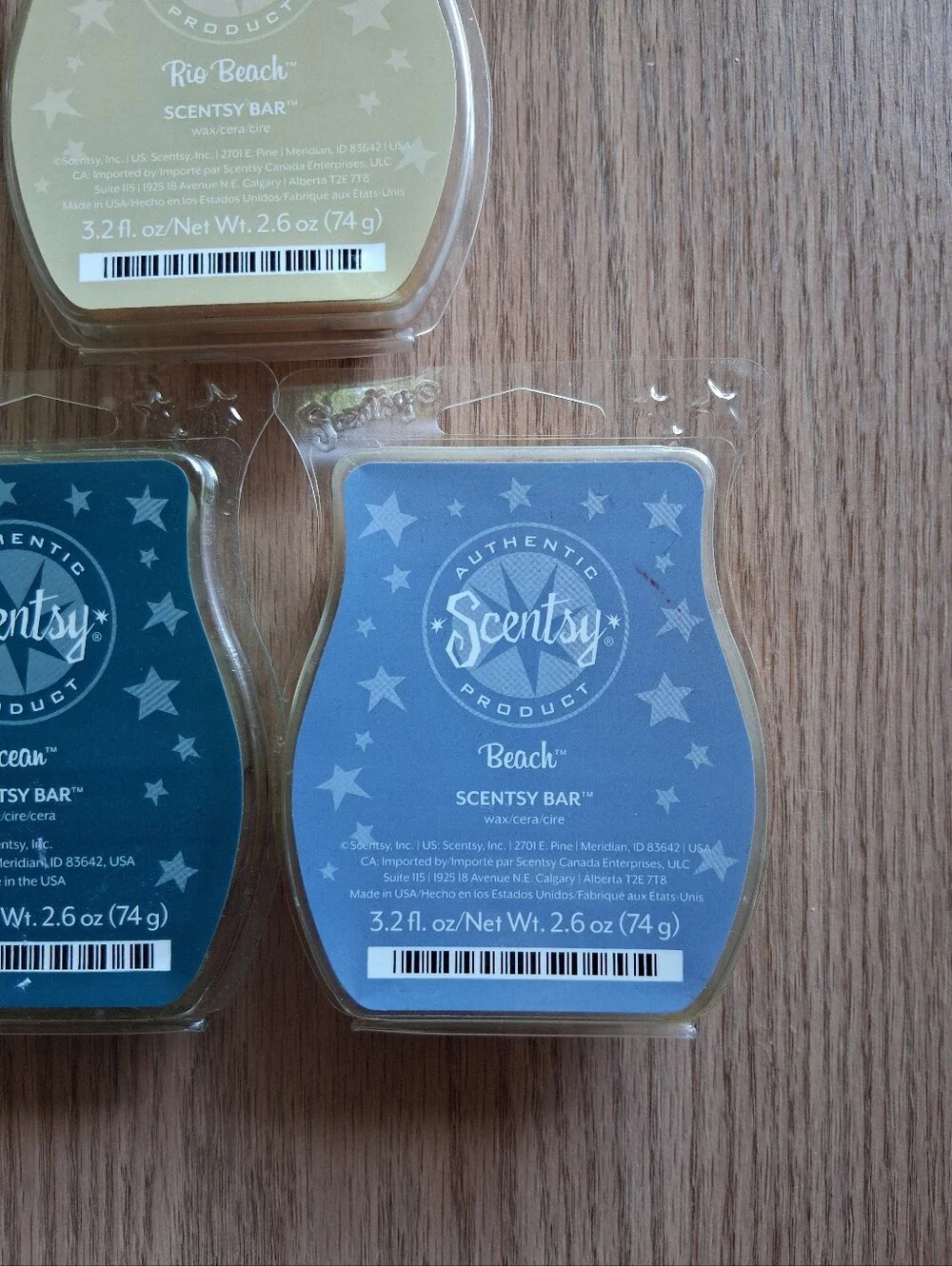 Scentsy Wax Melts In Rio Beach, Ocean And Beach